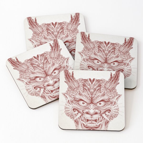 Item preview, Oni Mask designed and sold by Mitsjtattoos.