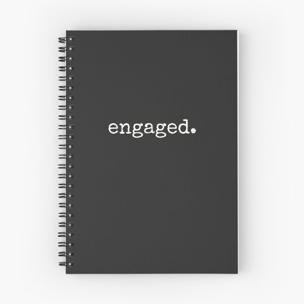 Item preview, Engaged dating status designed and sold by minimaldshop.