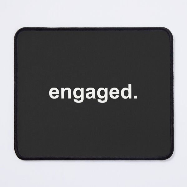 Item preview, Engaged dating status designed and sold by minimaldshop.