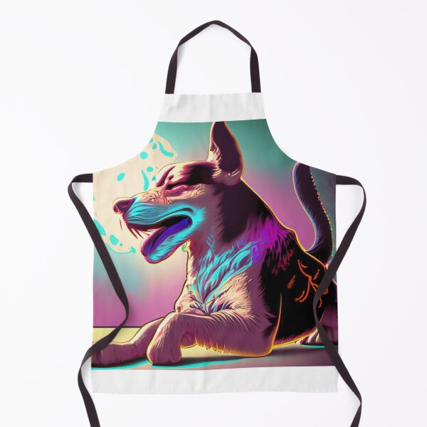 Item preview, Dog Stretched Morning Yawn designed and sold by petsfromweb.
