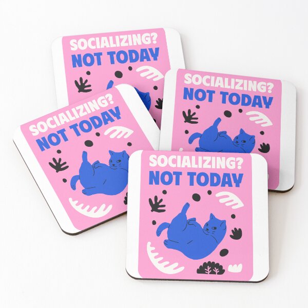 Item preview, Socializing not today. designed and sold by Taans-Creation.