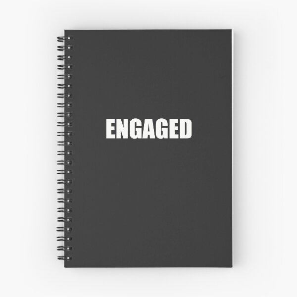 Item preview, Engaged dating status designed and sold by minimaldshop.