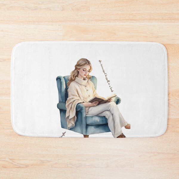 Item preview, She immersed herself in a book designed and sold by SpicyOne.