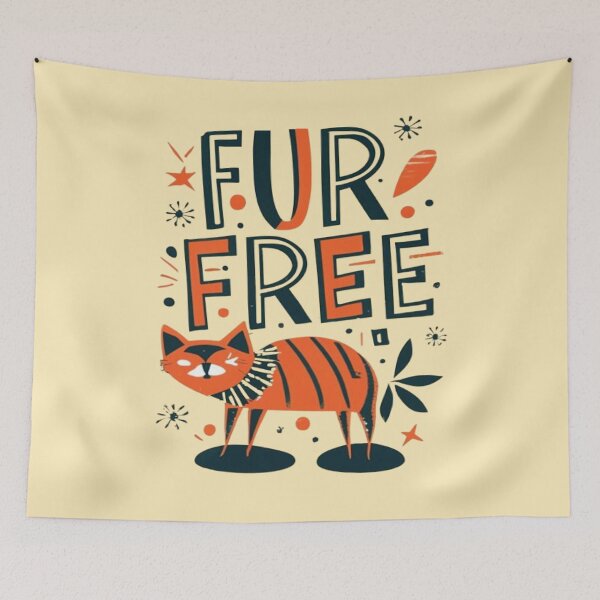Item preview, Anti Fur, Anti-Furry designed and sold by UrbanGraphixs.