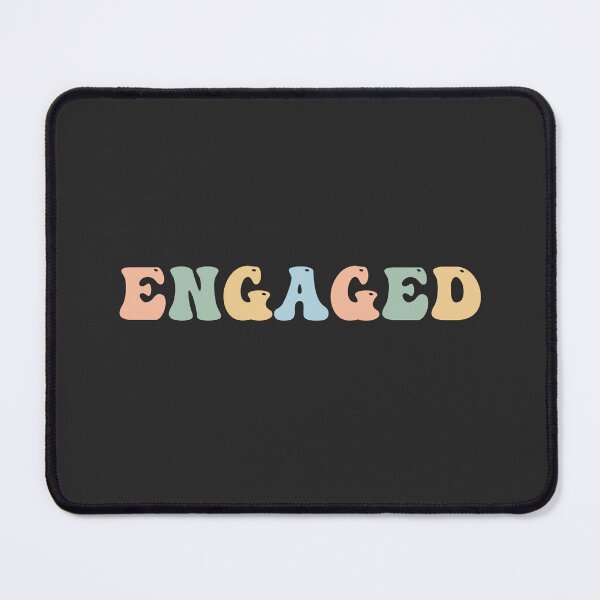 Item preview, Engaged dating status designed and sold by minimaldshop.