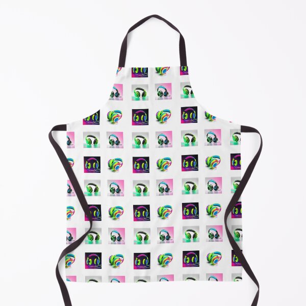 Item preview, Neon headphones pack bundle designed and sold by Inspirationmotivation.