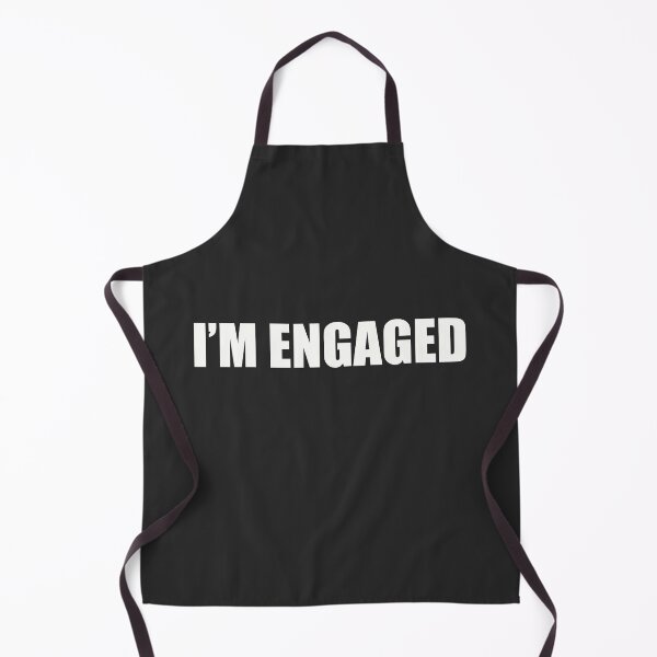 Item preview, I'm Engaged dating status designed and sold by minimaldshop.