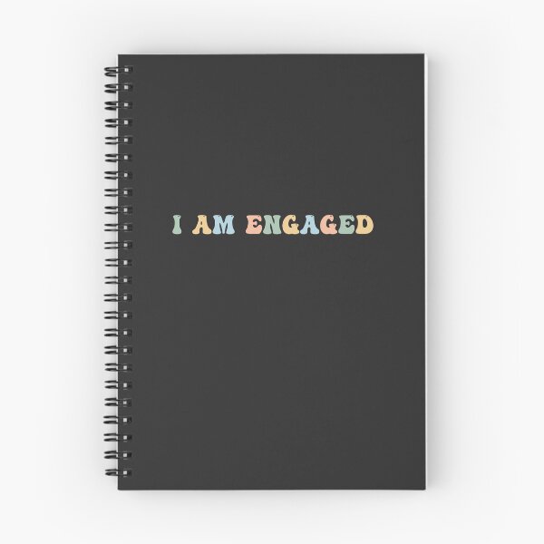Item preview, I'm Engaged dating status designed and sold by minimaldshop.