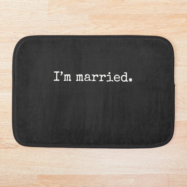 Item preview, I'm Married marital status designed and sold by minimaldshop.