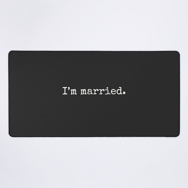 Item preview, I'm Married marital status designed and sold by minimaldshop.