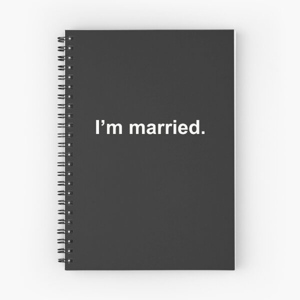Item preview, I'm Married marital status designed and sold by minimaldshop.