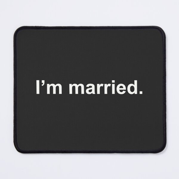 Item preview, I'm Married marital status designed and sold by minimaldshop.