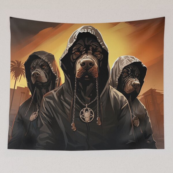 Item preview, Cerberus | Hip Hop style designed and sold by ComicsFactory.