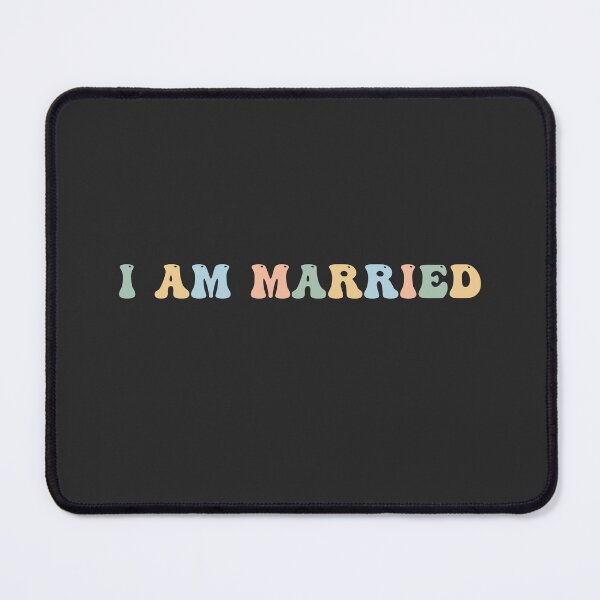 Item preview, I'm Married marital status designed and sold by minimaldshop.