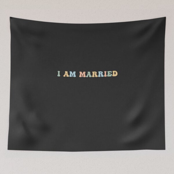 Item preview, I'm Married marital status designed and sold by minimaldshop.