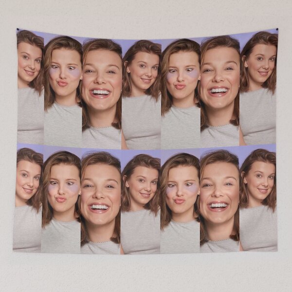 Item preview, Millie Bobby Brown collage designed and sold by ZENITHSPARK1.
