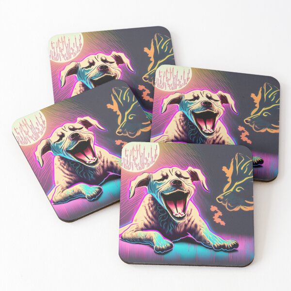 Item preview, Dog Stretched Morning Yawn designed and sold by petsfromweb.