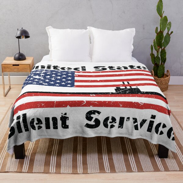 Item preview, United States Silent Service Submarine Distressed American Flag 2023B designed and sold by MadMando.