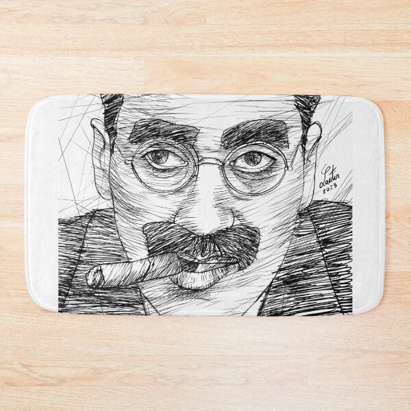 Item preview, GROUCHO MARX ink portrait .2 designed and sold by lautir.