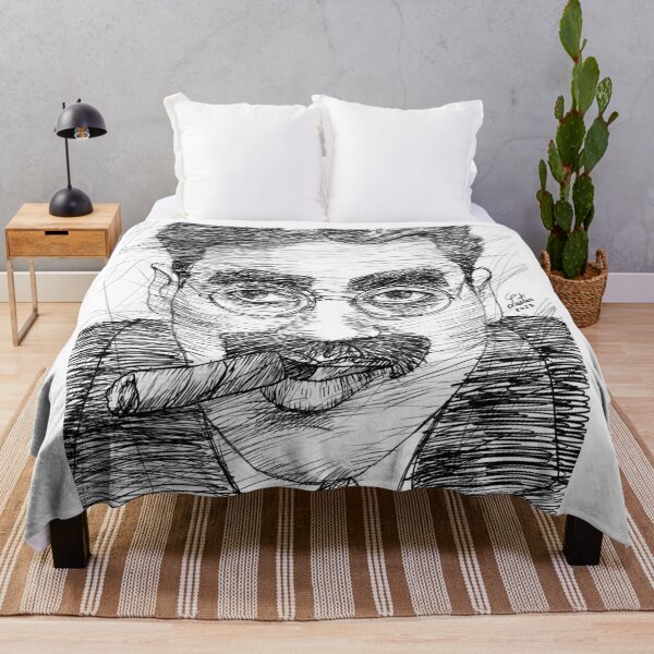 Item preview, GROUCHO MARX ink portrait .2 designed and sold by lautir.
