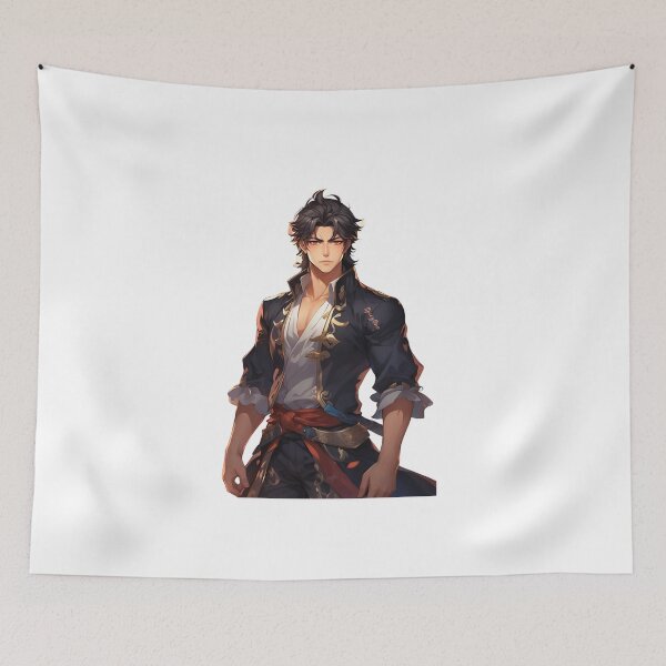 Item preview, Heroic Look Anime Boy designed and sold by SpicyOne.