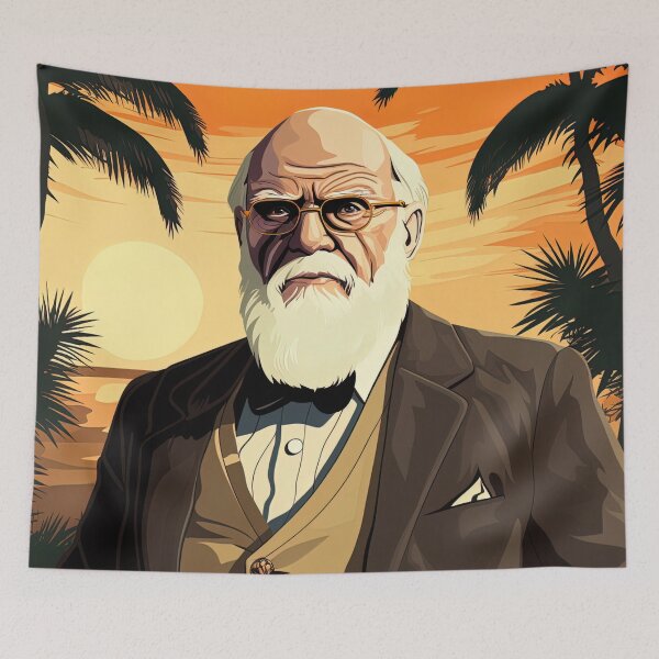 Item preview, Charles Darwin | Hip Hop style designed and sold by ComicsFactory.