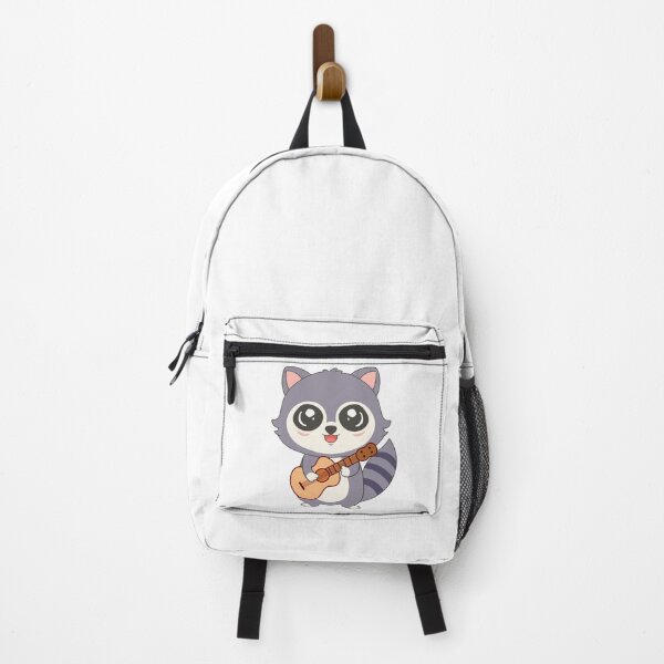 Item preview, Adorable Raccoon Playing Acoustic Guitar Cartoon designed and sold by RayanPod.