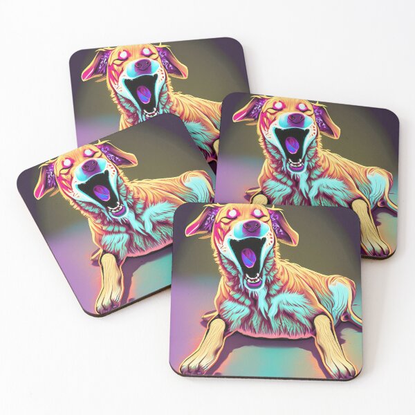 Item preview, Dog Stretched Morning Yawn designed and sold by petsfromweb.