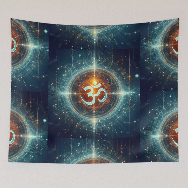 Item preview, Copy of Copy of Spiritual Cosmos Harmony Om Meditation Mantra designed and sold by omrclr.