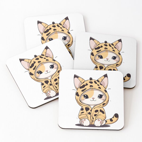 Item preview, Cute Cat - Giraffe Pajama designed and sold by Tomasz C.