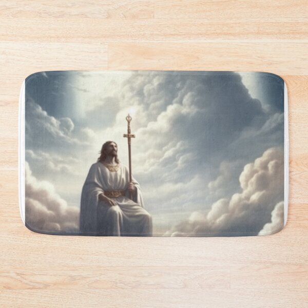 Item preview, Faith Based Artwork Religious Christian Beliefs Meeting God in Heaven B149-10 designed and sold by MPCFICTION.