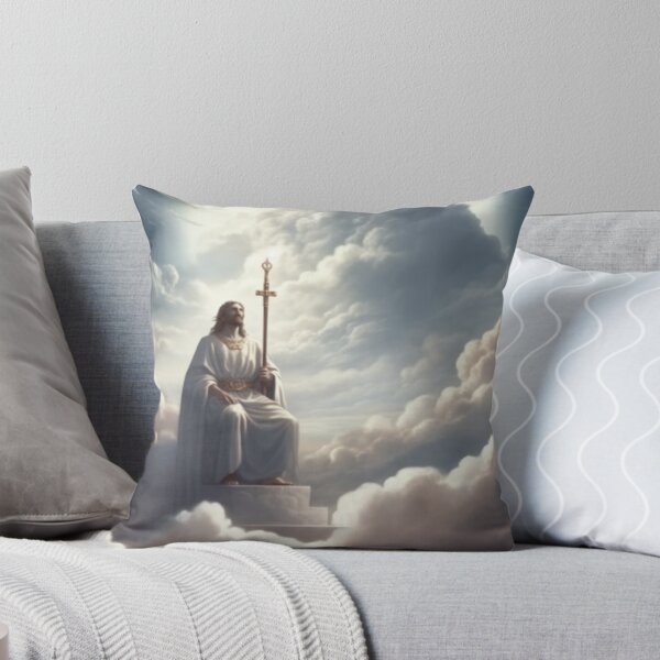 Item preview, Faith Based Artwork Religious Christian Beliefs Meeting God in Heaven B149-10 designed and sold by MPCFICTION.