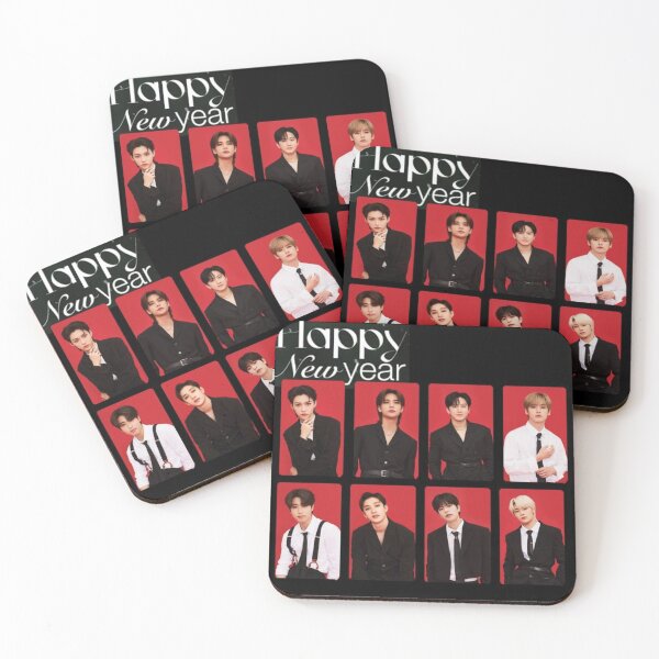 Item preview, Stray Kids Happy new year 2024 Rock Star Comeback Kpop ot8 stay boy group full album poster max designed and sold by Kpop-Noona.
