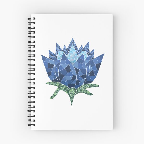 Aperçu de l'œuvre Fleur brisée en bleu créée et vendue par DHTDesigns.
