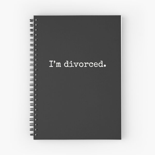 Item preview, I'm Divorced marital status designed and sold by minimaldshop.