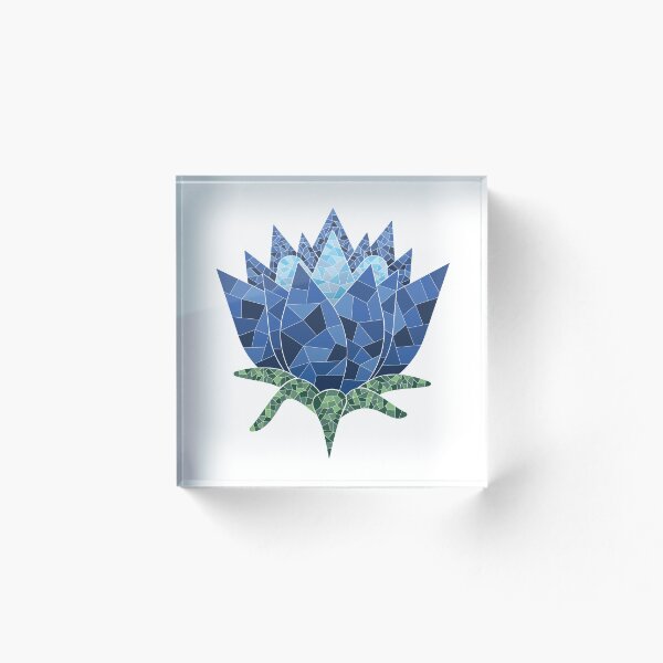 Artikelvorschau, Zerbrochene Blume in Blau entworfen und verkauft von DHTDesigns.