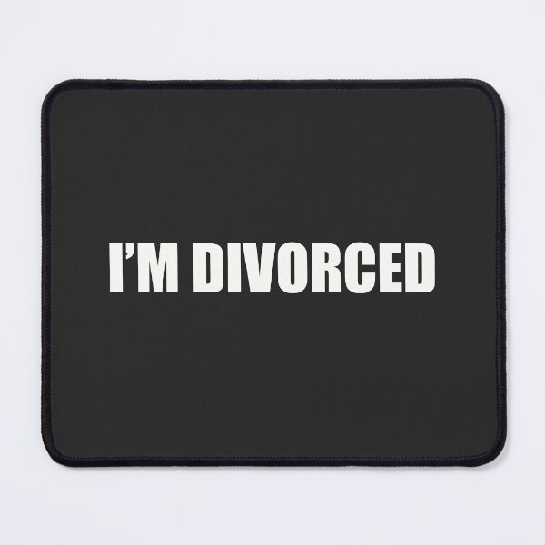 Item preview, I'm Divorced marital status designed and sold by minimaldshop.