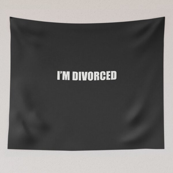 Item preview, I'm Divorced marital status designed and sold by minimaldshop.