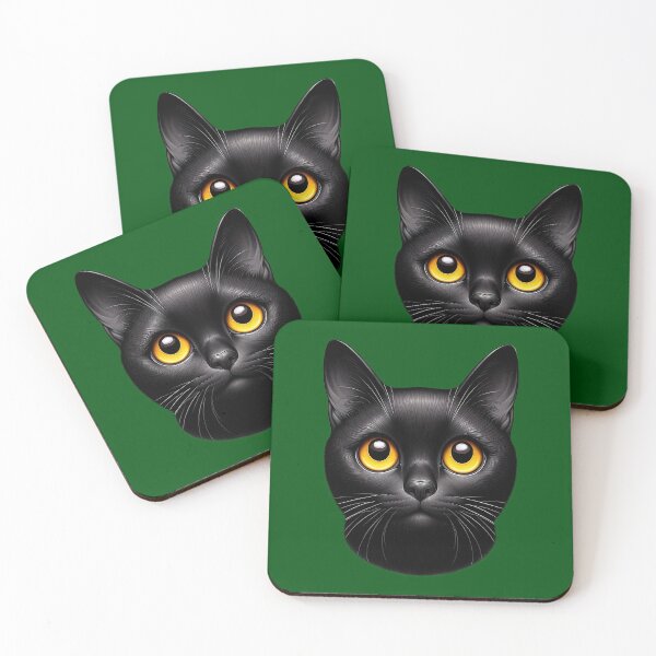 Item preview, Black Cat Art | Elegance and Mystery  designed and sold by extraordinar-ia.