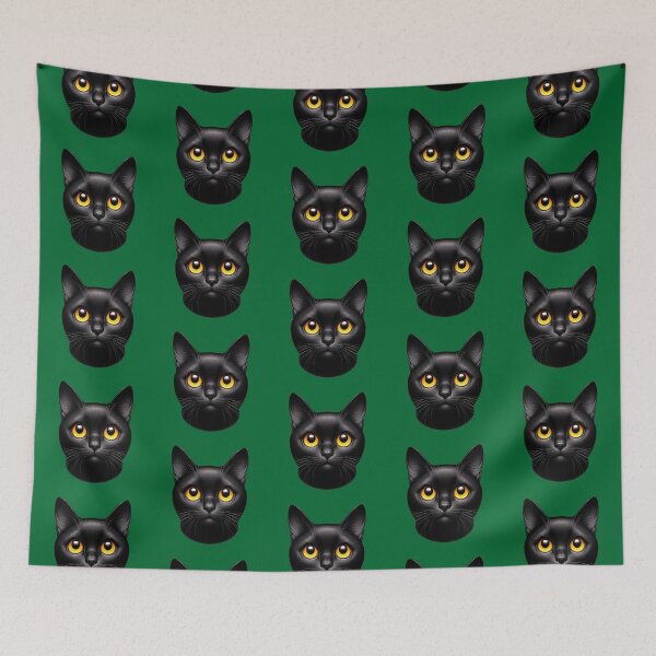 Item preview, Black Cat Art | Elegance and Mystery  designed and sold by extraordinar-ia.
