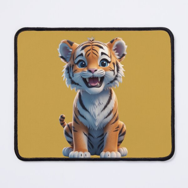 Item preview, Smiling Cute Tiger designed and sold by modernaarte.