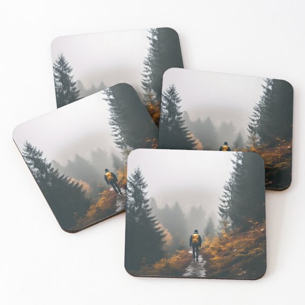 Item preview, Autumn Misty Forest Hike designed and sold by Shirtastically.
