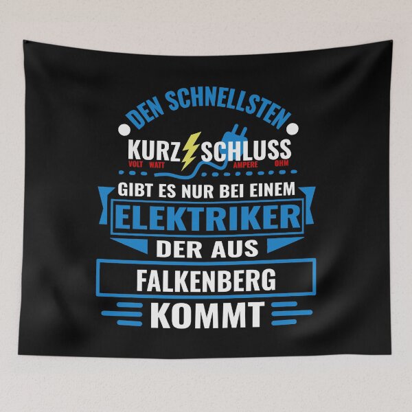 Item preview, FALKENBERG ELSTER - We have the best electricians, no one gets it so fast. designed and sold by NoriTEEs.