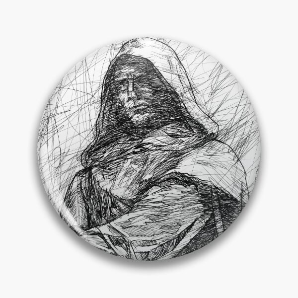 Item preview, GIORDANO BRUNO ink portrait .2 designed and sold by lautir.