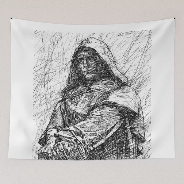 Item preview, GIORDANO BRUNO ink portrait .2 designed and sold by lautir.
