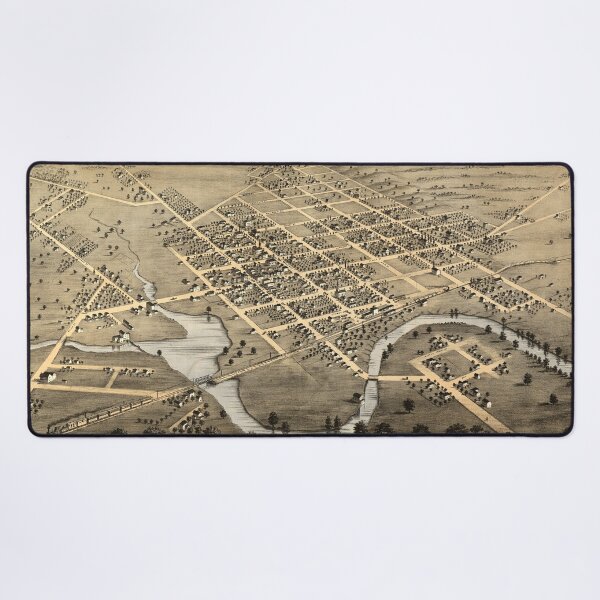 Item preview, Columbus, Wisconsin (1868) designed and sold by allhistory.