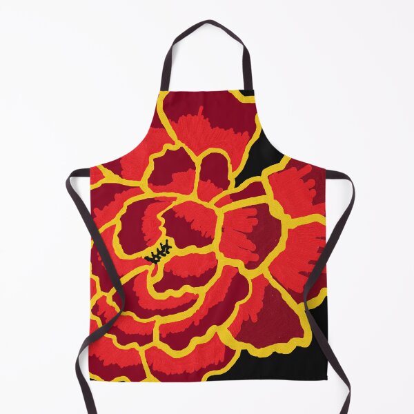 Aperçu de l'œuvre fleur de pivoine, fleur ROUGE, peinture à l'huile créée et vendue par zzzozzo.