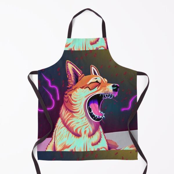 Item preview, Dog Stretched Morning Yawn designed and sold by petsfromweb.