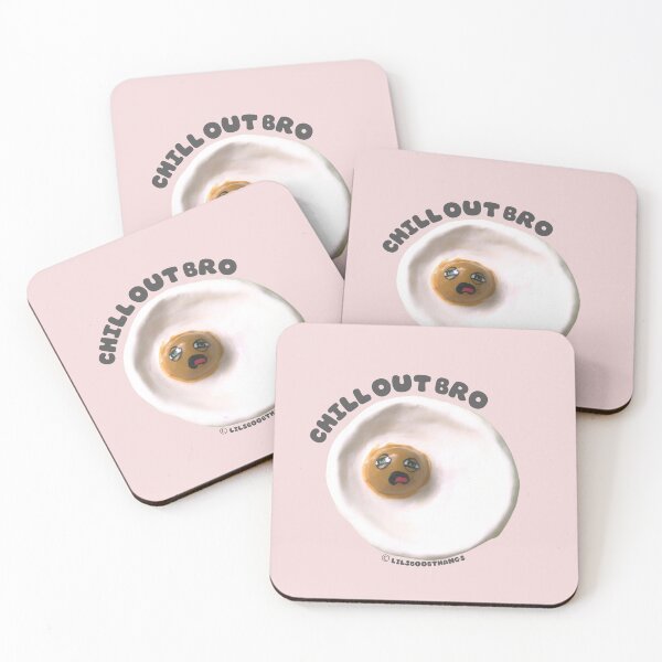 Item preview, Chill out bro, Egg dude, egg art, cute blob, v2, pink | @lilsboobthangs © designed and sold by lilsboobthangs.