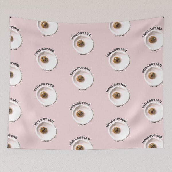 Item preview, Chill out bro, Egg dude, egg art, cute blob, v2, pink | @lilsboobthangs © designed and sold by lilsboobthangs.